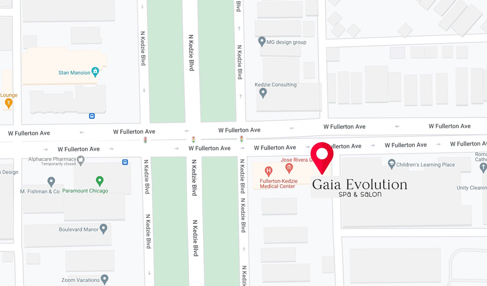 Gaia Evolution Maps Ubication